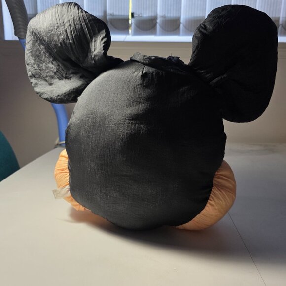 Vintage Disney Mickey's Kids MICKEY MOUSE Nylon Head Face Pillow Plush - Picture 3 of 6